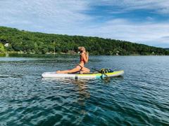 Experience Water-Based Yoga with the Floating Yoga Mat