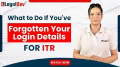 Unlocking ITR Access Resetting Password & Login