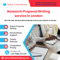 Research Proposal Writing service in London