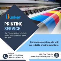 Printing Services in Bangalore | Bunkerintegrated