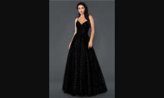 Elegant Purple, Rose Gold, & Black Formal Dresses at FormalDressShops