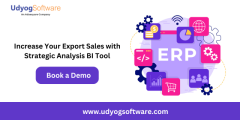 Increase Your Export Sales with Strategic Analysis BI Tool — Udyog Software