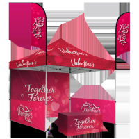 Advertise with a Custom Banner for 10x10 Tent