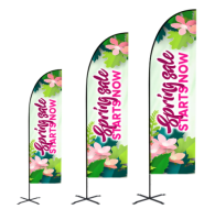 Wave Your Brand High with Custom Feather Flags