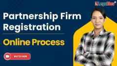 Online Registration Process for Partnership Firms