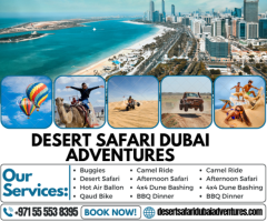 Desert Safari Dubai Adventures | Dubai Desert Safari |+971 55 553 8395