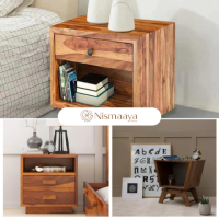 BUY Beautiful Bedside Tables Online from Nismaaya Decor