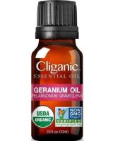 BUY Cliganic’s Organic Geranium Essential Oil 