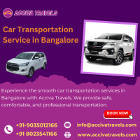 Car Transportation Service in Bangalore