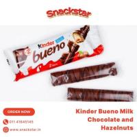 Satisfy your cravings with Snackstar's Kinder Bueno