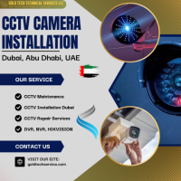 CCTV Camera Installation Service Dubai, UAE 2024