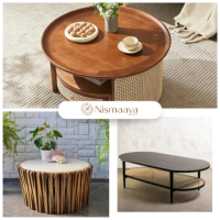 Shop the Best Wooden Center Tables for a Cozy Living Room at Nismaaya Decor