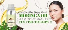 MORINGA OIL make your skin naturally more radiant. 