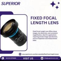 What are fixed focal length lenses, and why are they used in photography?