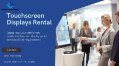 Professional Touchscreen Rentals in USA