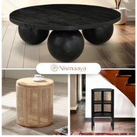 Shop Durable Wooden Tables with Attractive Designs at Nismaaya Decor