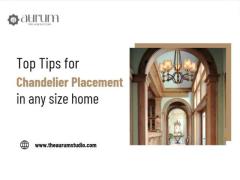 Chandelier Placement In Any Size Home | The Aurum 