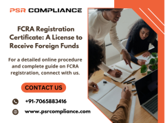 FCRA Registration Certificate: A License to Receive Foreign Funds  	