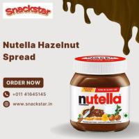 Indulge in Snackstar's Nutella Hazelnut Spread