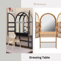 Shop Elegant Dressing Table Designs with Mirror and Drawer Combinations