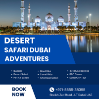 Desert Safari Dubai Adventures | Dubai Desert Safari |+971 55 553 8395