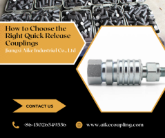 How to Choose the Right Quick Release Couplings | Jiangxi Aike Industrial Co., Ltd