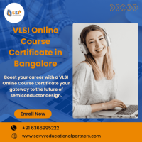 Savvy Educational Partners | VLSI Online Course Certificate in Bangalore