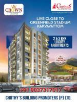 Chothys Crown Apartments Karyavattom 9037317017