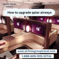 How to upgrade Qatar airways?