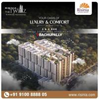 2 and 3BHK Flats for Sale in Bachupally | Risinia Builders