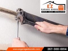 Hassle-free Garage Door Spring Replacement - EZ Garage Doors