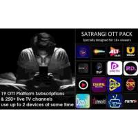 SOLID SATRANGI MONTHLY PACK: 19 OTT apps and over 250 live channels in one app!