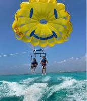 Parasailing in Cancun