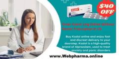 Buy Ksalol 1mg Online Xanax Alprazolam Without Prescription In US