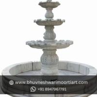 Give your Home Luxurious Touch with Marble Fountain - Bhuvneshwari Moorti Art