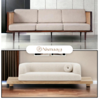 SHOP Elegant Wooden Sofa Designs for a Warm and Inviting Hall