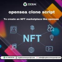 To create NFT marketplace like opensea: Opt opensea clone script