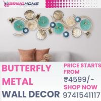 BUTTERFLY METAL WALL DECOR