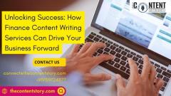 Unlocking Success: How Finance Content Writing Services Can Drive Your Business Forward