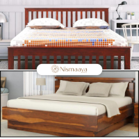 SHOP Nismaaya Decor’s Exclusive Double Bed Designs with Prices That Suit Every Budget