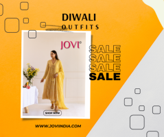 Exclusive Diwali Special Dresses for Ladies at JOVI India