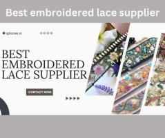 Best embroidered lace supplier