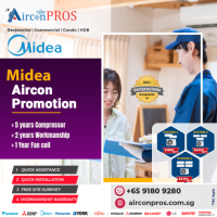 Midea Aircon Promotion