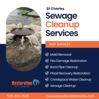 Sewage Cleanup & Removal Services in St Charles