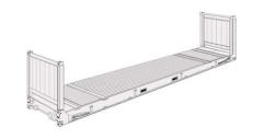 Buy 40ft flat rack containers | LOTUS Containers