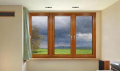 What is the weather-resistant power of uPVC windows?