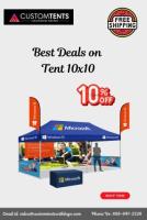 Custom 10x10 Tent / Easily Store And Transport 