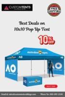 Custom Tent 10x10 / High Quality & Long Lasting 