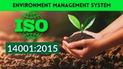 What is the objective of ISO 14001:2015 certification in Kosovo? 