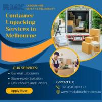 Container Unpacking Services in Melbourne